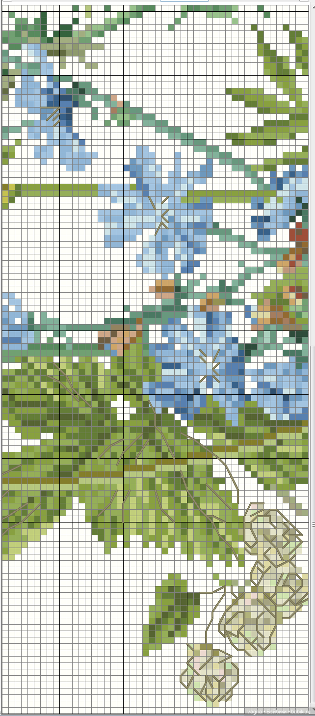 Деревенский крестик — Схемы вышивки крестом: фото узоров