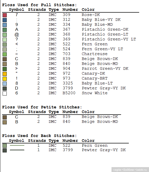Не много бабочек крестиком (фото 5)