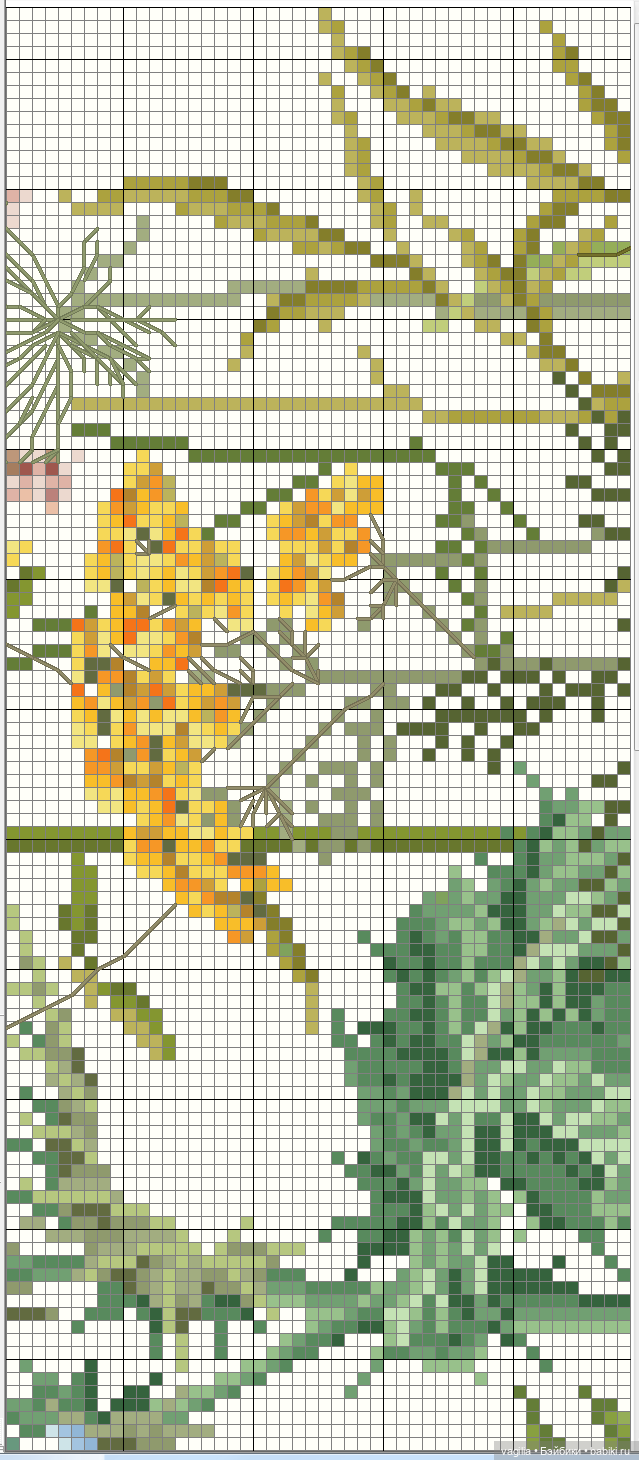 Деревенский крестик — Схемы вышивки крестом: фото узоров