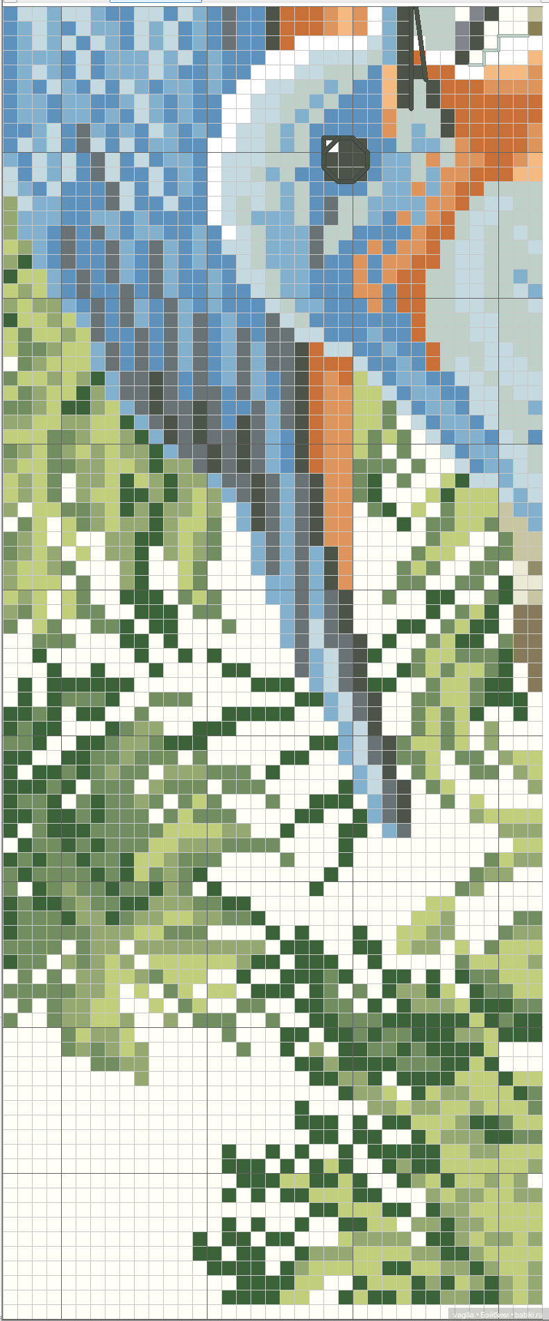 Птички крестиком — Схемы вышивки крестом: фото узоров