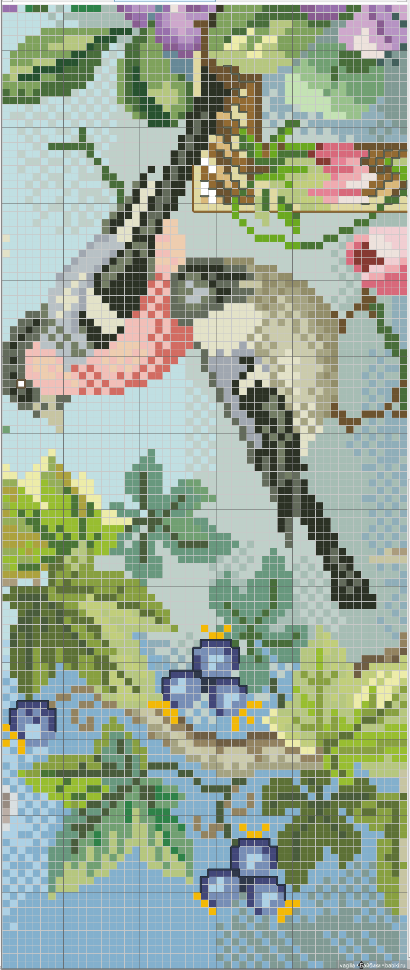 Птички крестиком — Схемы вышивки крестом: фото узоров (фото 3)