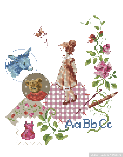 Мелкая вышивка детям 2 топик