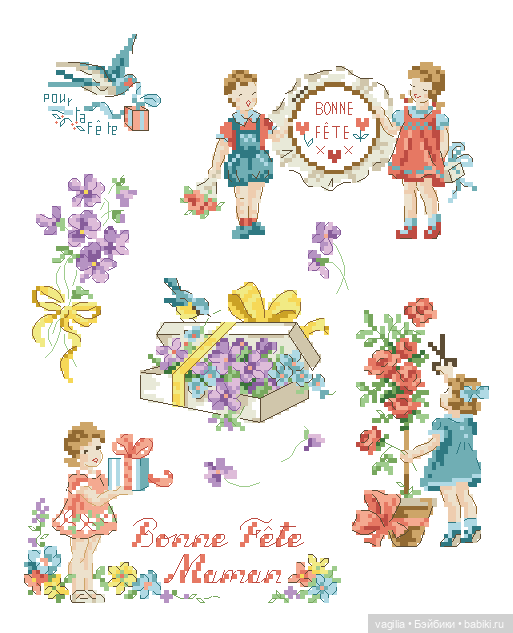 Мелкая вышивка с детьми и для детей (фото 10)