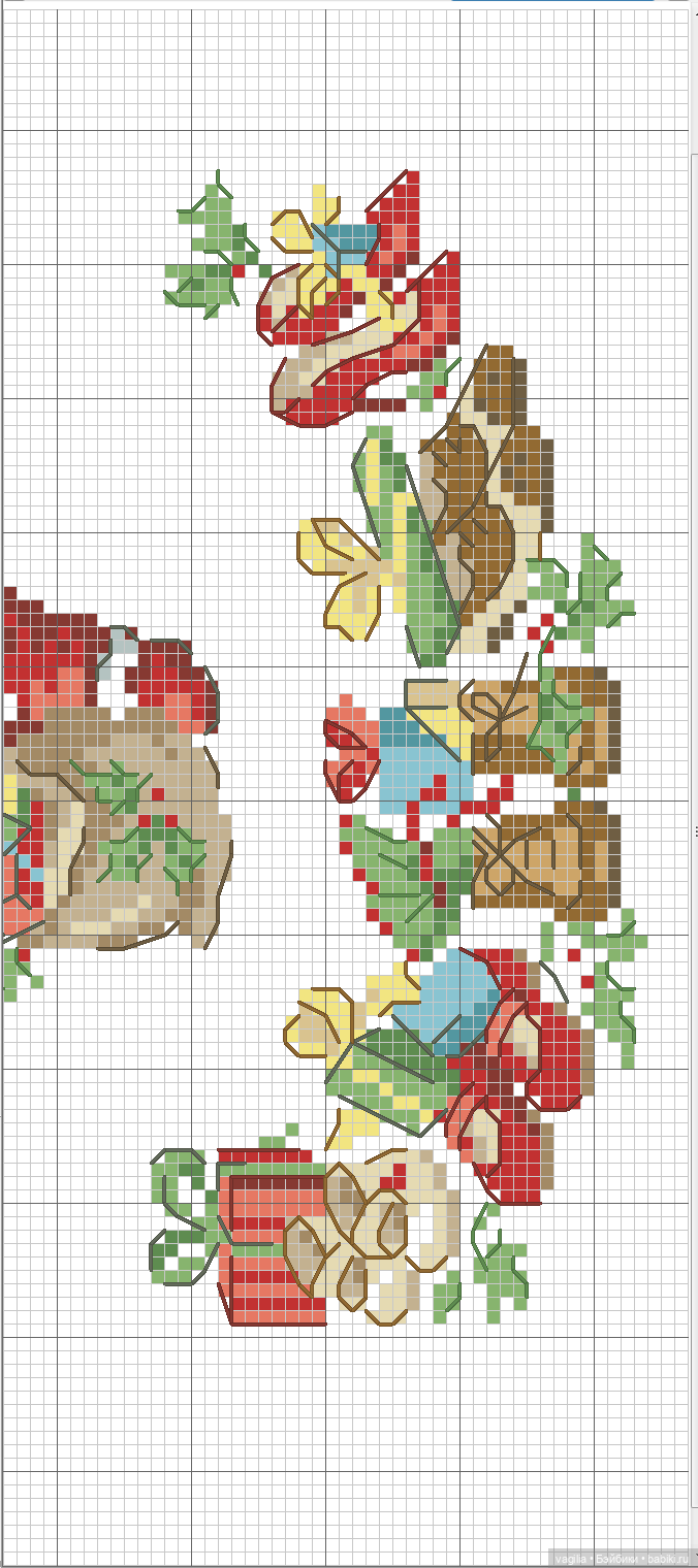 Детки, сапожки для малюсеньких подарков крестиком