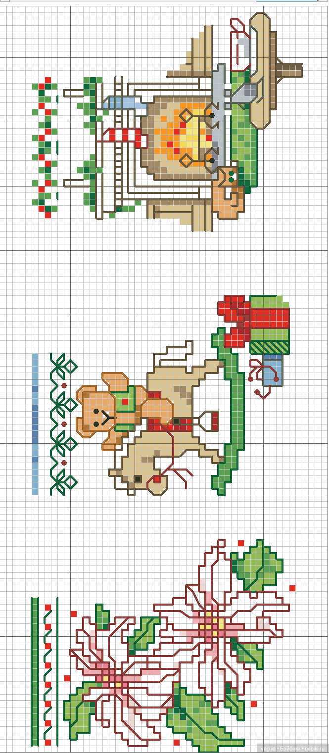 Детки, сапожки для малюсеньких подарков крестиком