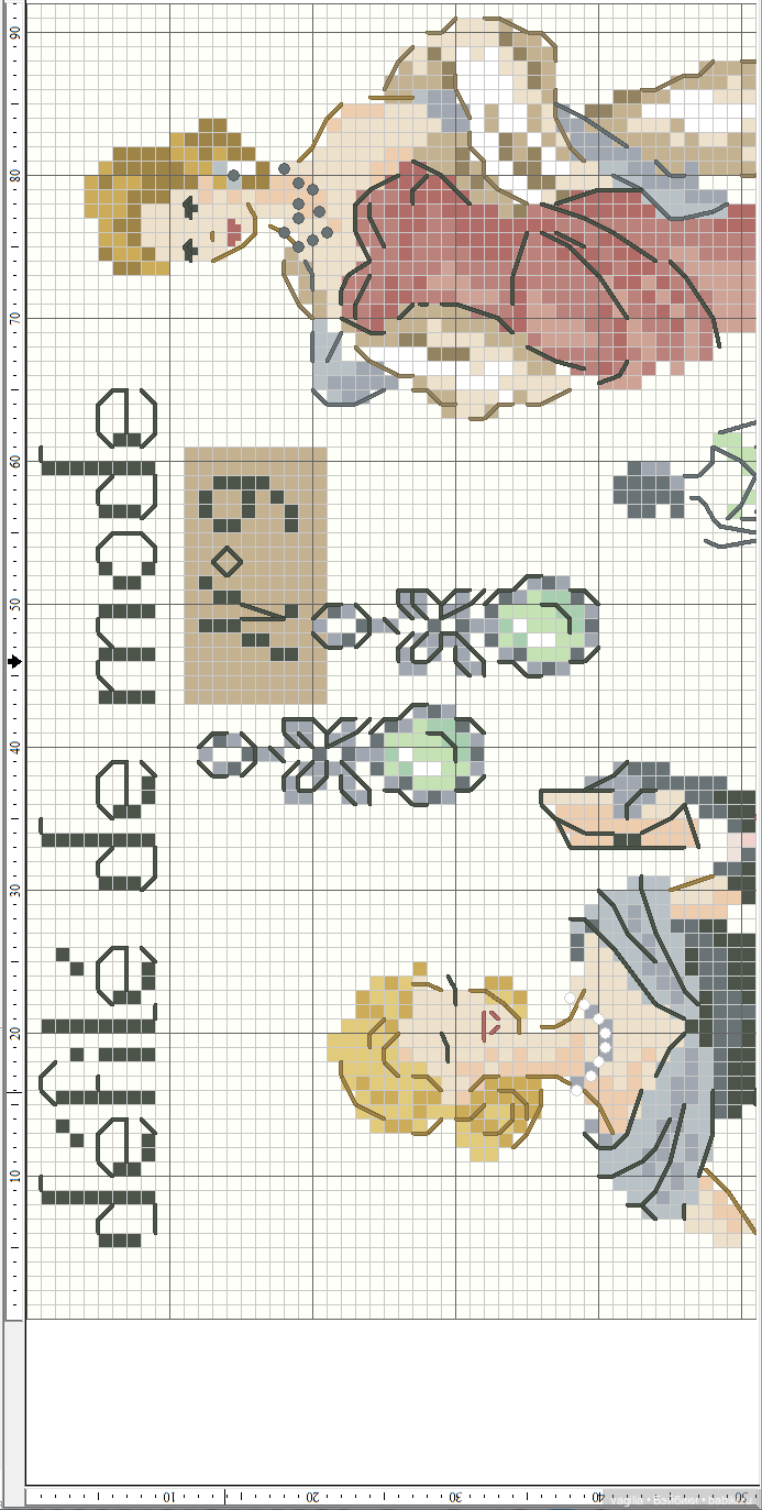 Модный топик крестиком 2 — Схемы вышивки крестом: фото узоров