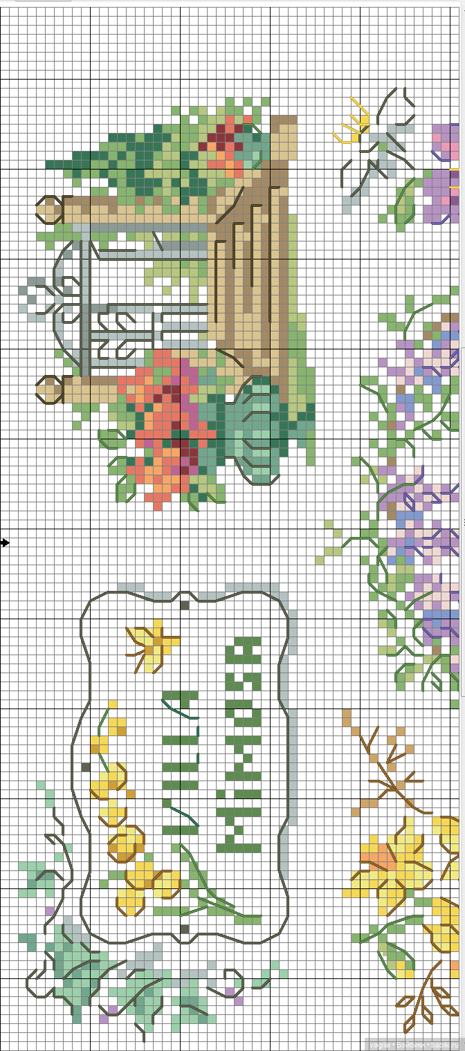 Детки, сапожки для малюсеньких подарков крестиком (фото 9)