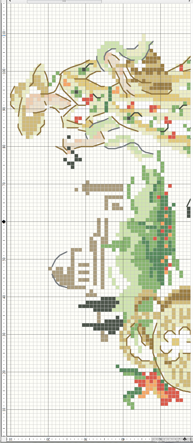 Модный топик крестиком 2 — Схемы вышивки крестом: фото узоров