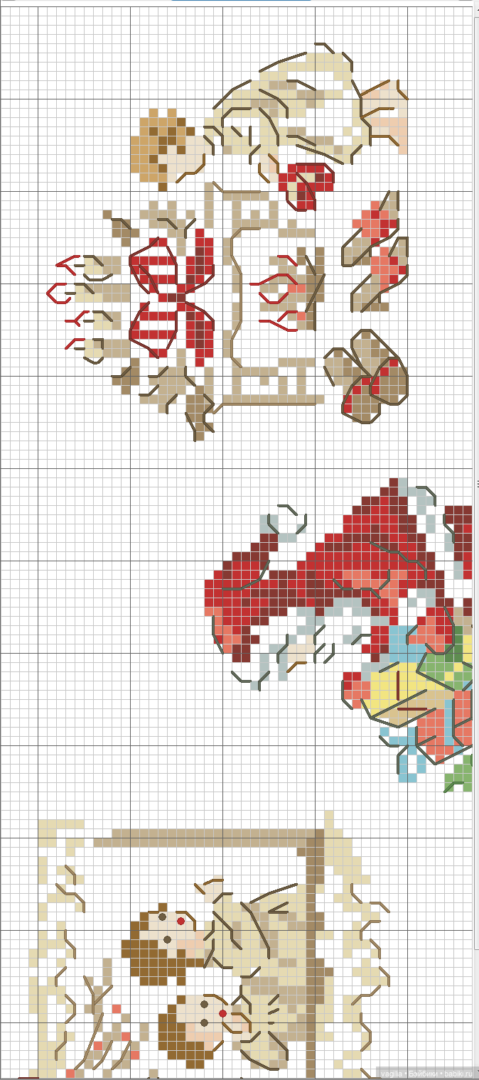 Детки, сапожки для малюсеньких подарков крестиком