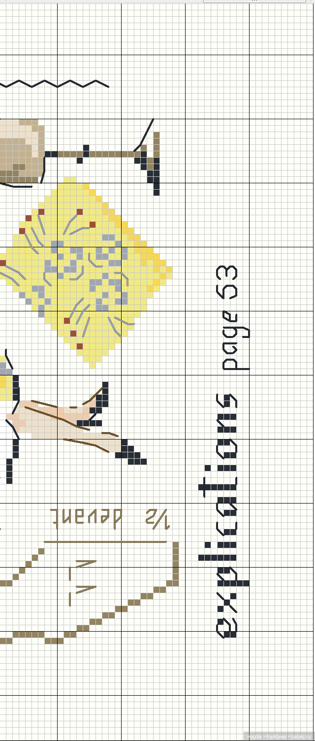 Модный топик крестиком 2 — Схемы вышивки крестом: фото узоров
