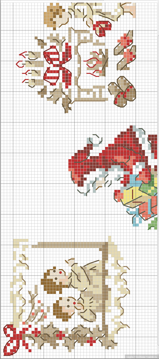 Детки, сапожки для малюсеньких подарков крестиком