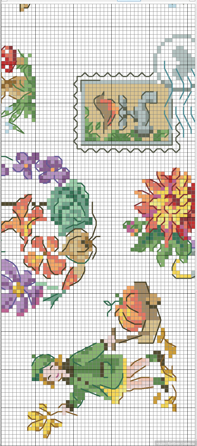 Детки, сапожки для малюсеньких подарков крестиком (фото 6)