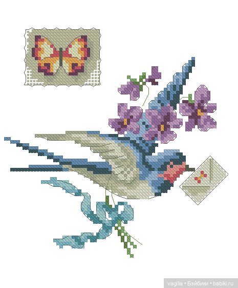 Разное Французское крестиком