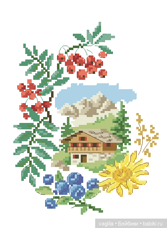 Разное Французское крестиком (фото 6)