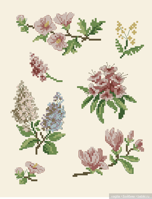 Разное Французское крестиком