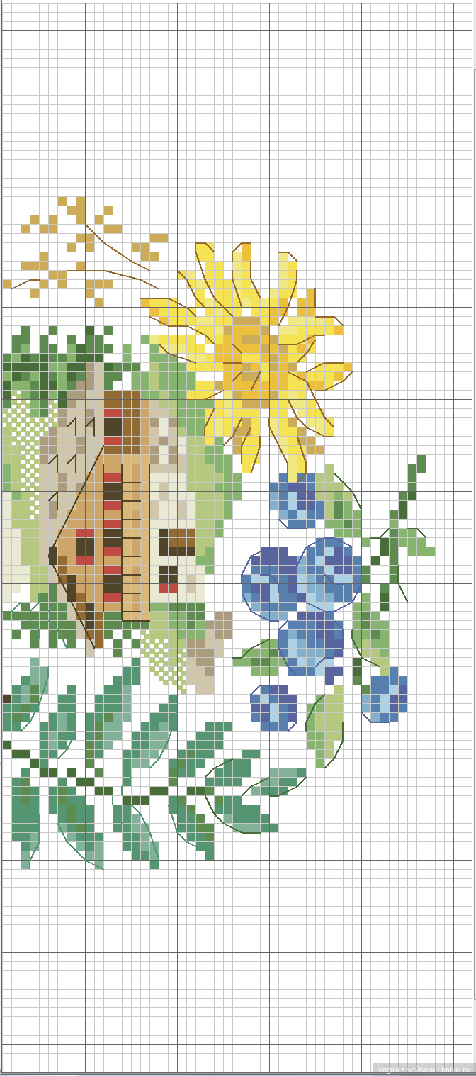 Разное Французское крестиком (фото 8)