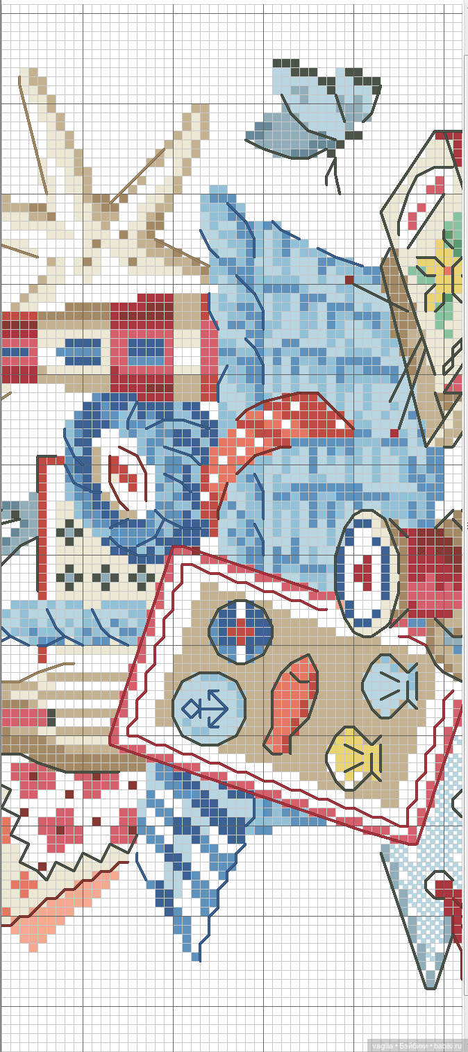 Разное Французское крестиком (фото 3)