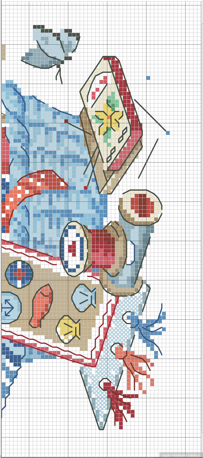 Разное Французское крестиком (фото 4)