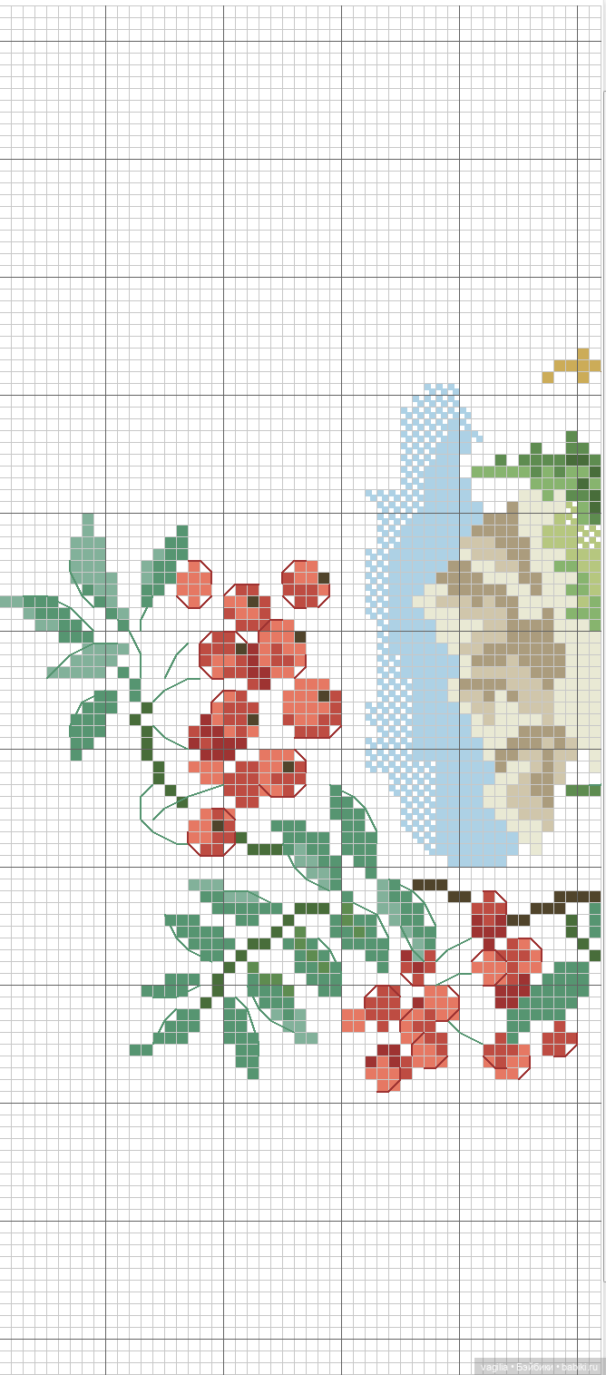 Разное Французское крестиком (фото 7)