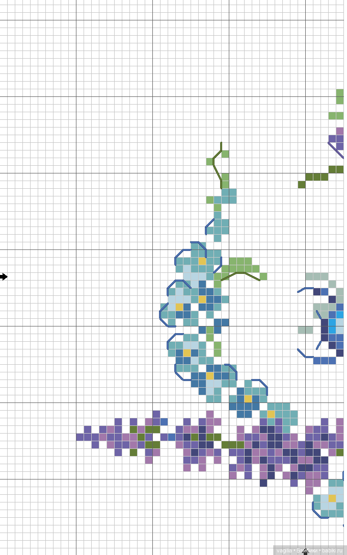 Разное Французское крестиком