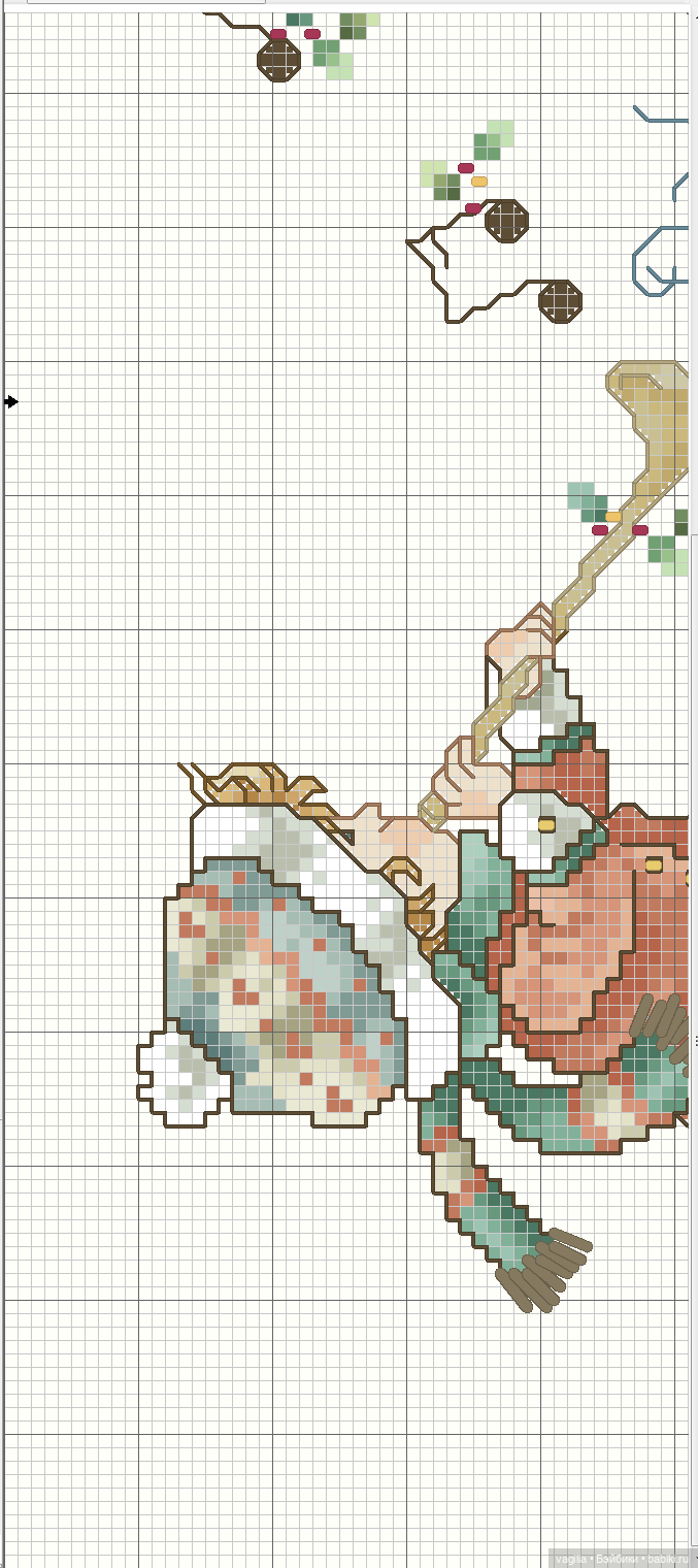 Разное мелкое крестиком — Схемы вышивки крестом: фото узоров