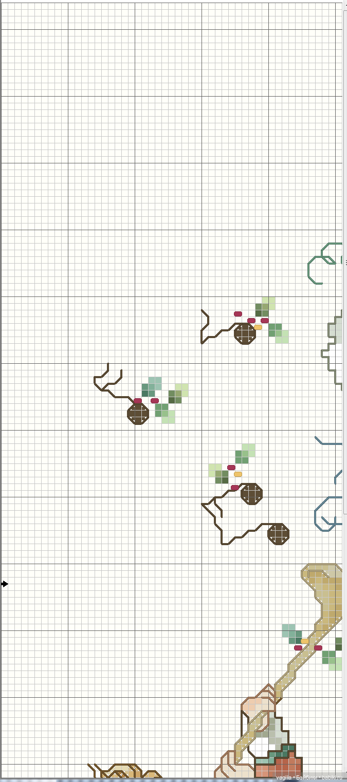 Разное мелкое крестиком — Схемы вышивки крестом: фото узоров