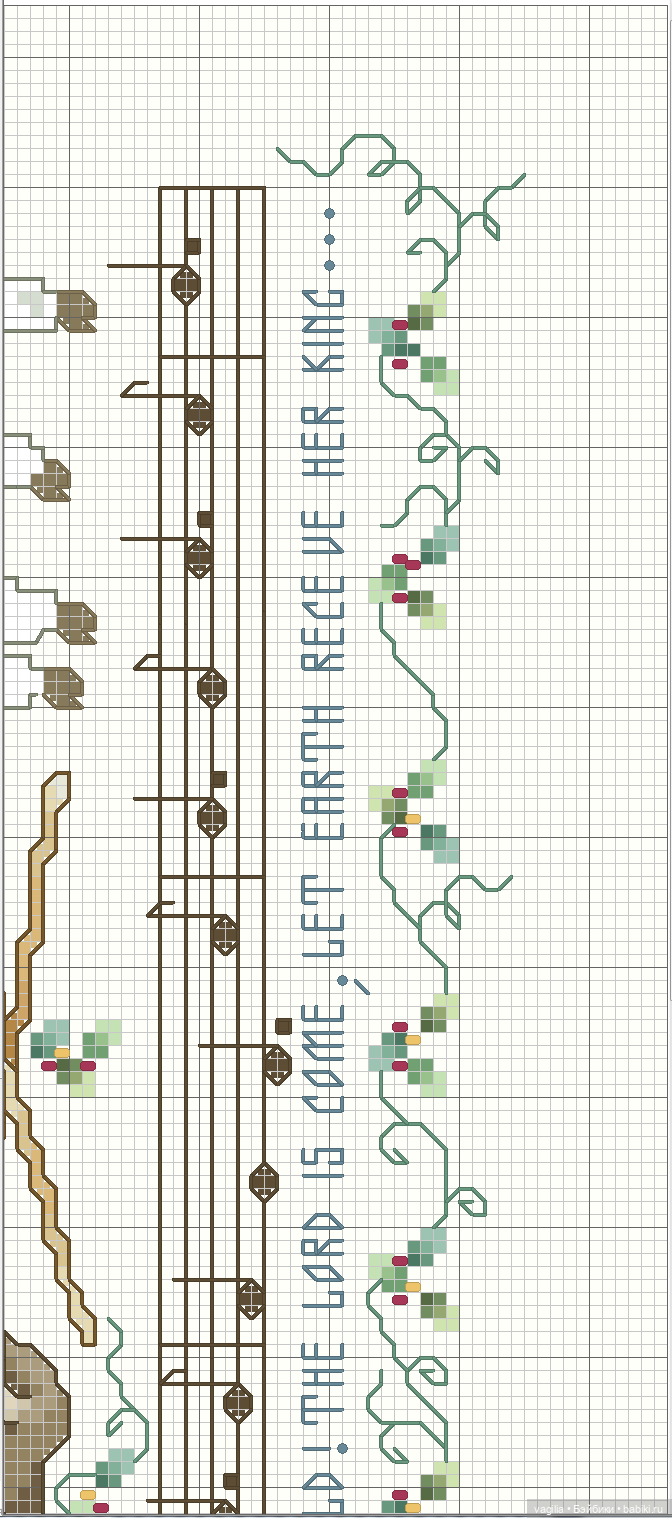 Разное мелкое крестиком — Схемы вышивки крестом: фото узоров