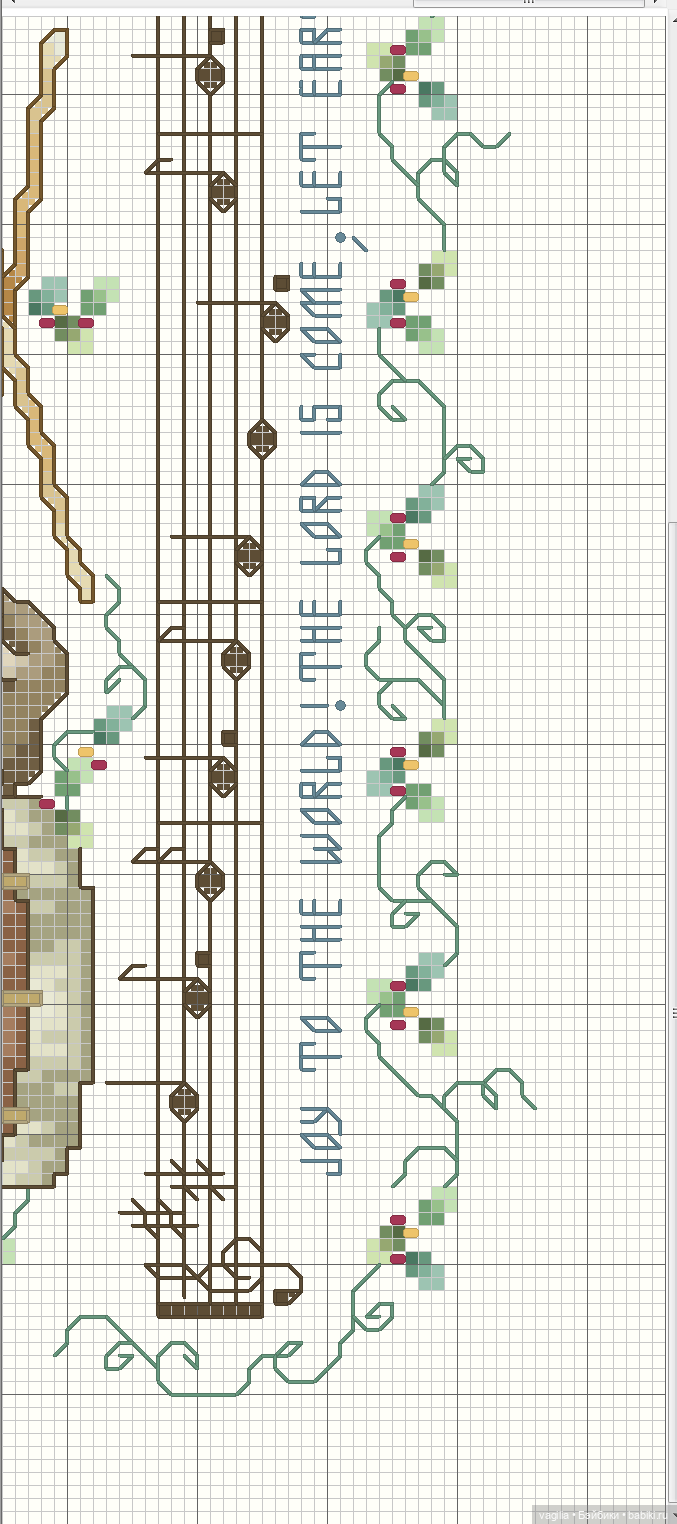 Разное мелкое крестиком — Схемы вышивки крестом: фото узоров