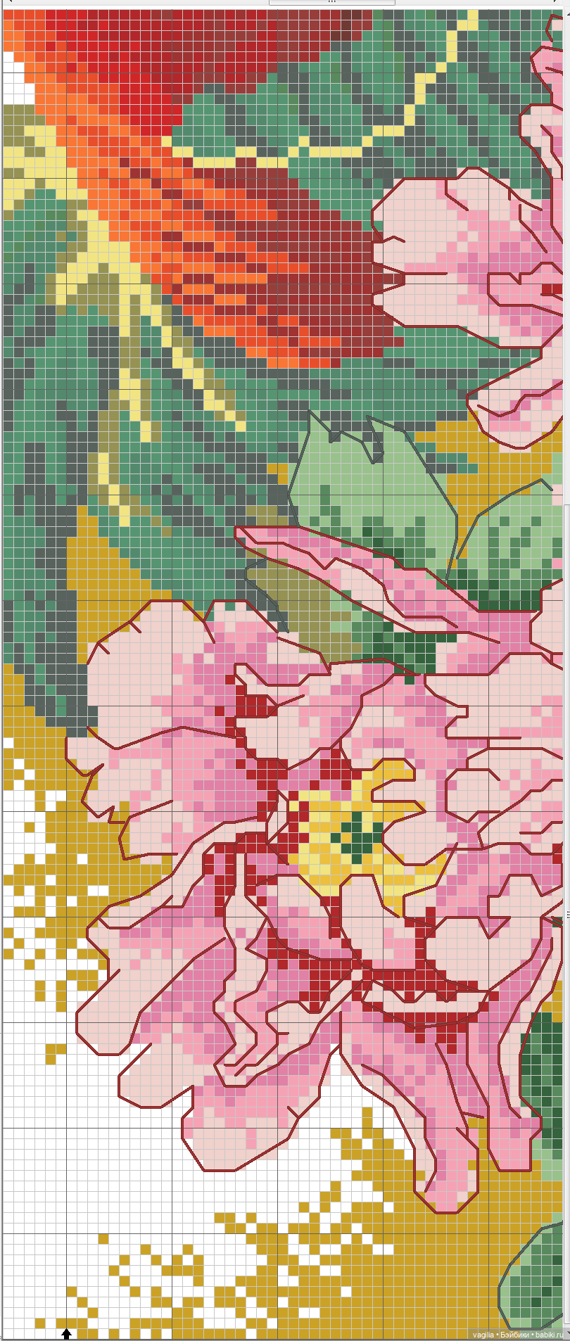 Крупные птицы крестом — Схемы вышивки крестом: фото узоров (фото 4)