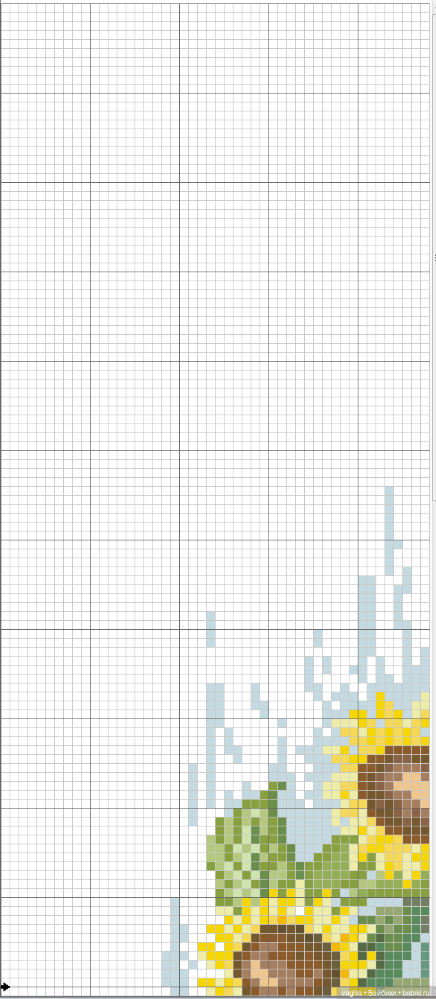 Садово огородные схемки крестиком (фото 6)