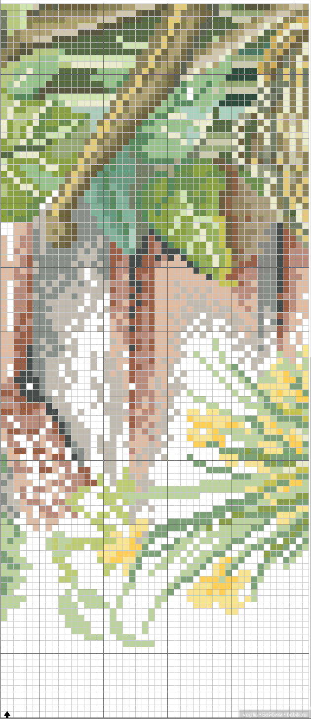 Садово огородные схемки крестиком (фото 4)