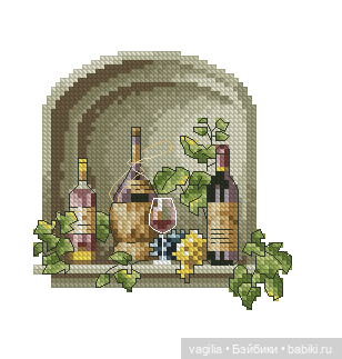 Садово огородные схемки крестиком