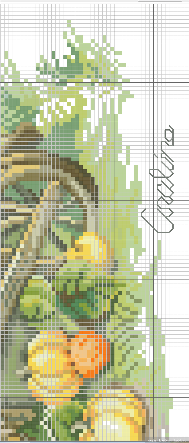 Садово огородные схемки крестиком (фото 9)