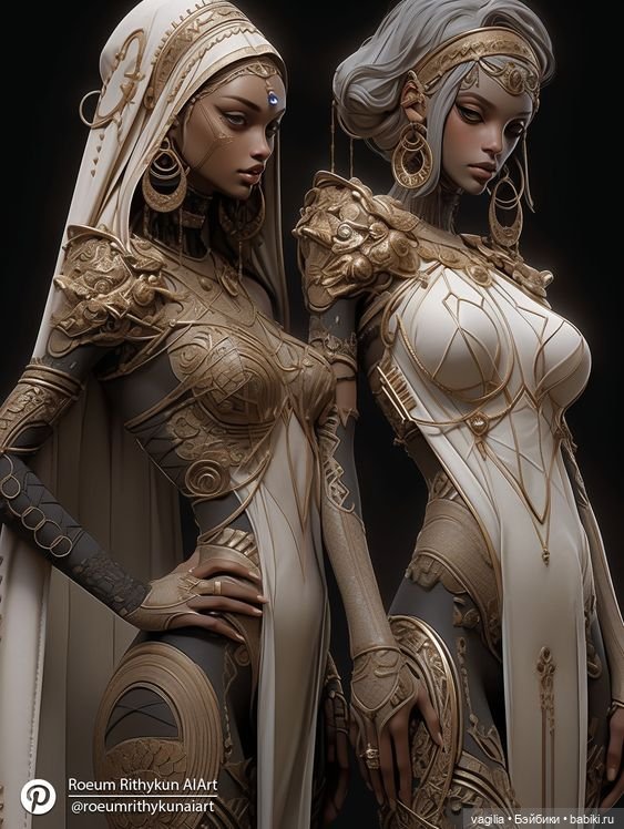 Что то инопланетное, космически красивые модели, явно других галактик