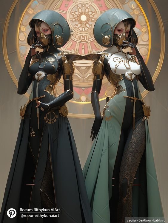 Что то инопланетное, космически красивые модели, явно других галактик