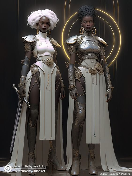 Что то инопланетное, космически красивые модели, явно других галактик