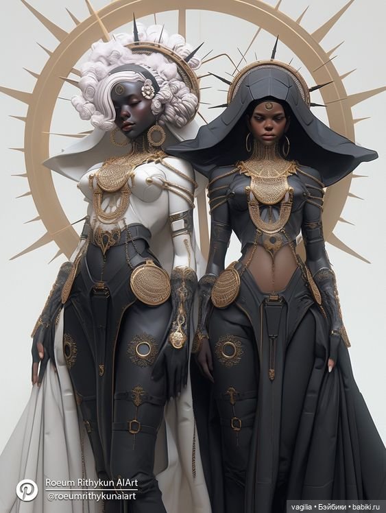 Что то инопланетное, космически красивые модели, явно других галактик