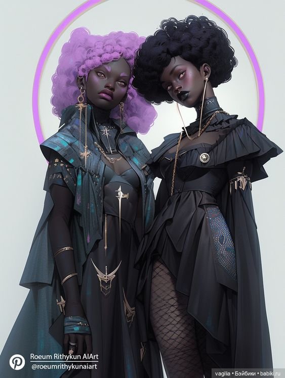 Что то инопланетное, космически красивые модели, явно других галактик