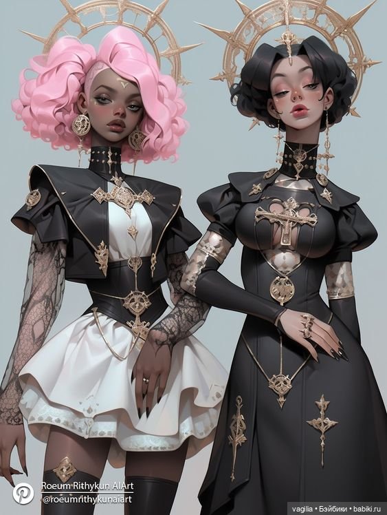 Что то инопланетное, космически красивые модели, явно других галактик