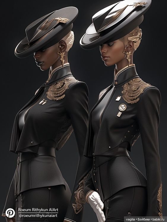 Что то инопланетное, космически красивые модели, явно других галактик