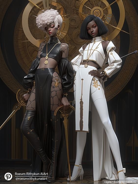 Что то инопланетное, космически красивые модели, явно других галактик