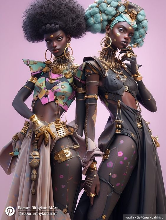 Что то инопланетное, космически красивые модели, явно других галактик