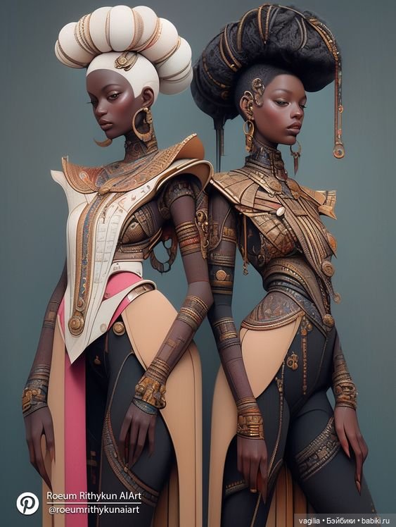 Что то инопланетное, космически красивые модели, явно других галактик