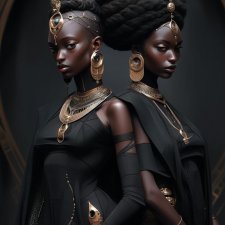 Что то инопланетное, космически красивые модели, явно других галактик.