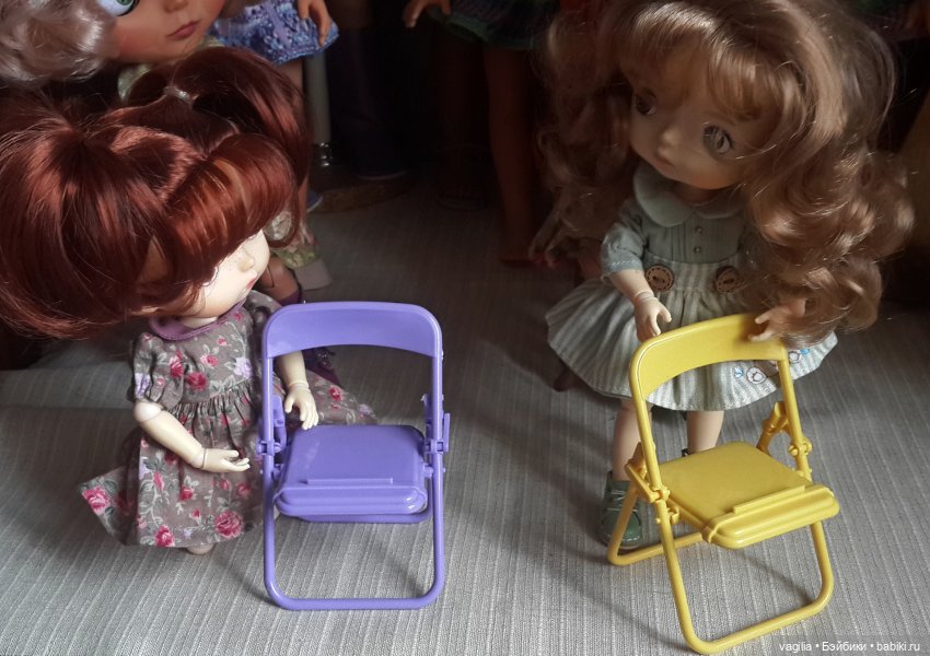 Стульчики для малышек — Мебель для кукол и домиков: фото (фото 5)