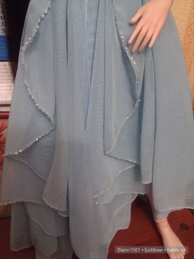 Платье для феечки — Одежда и обувь для кукол своими руками: фото (фото 4)