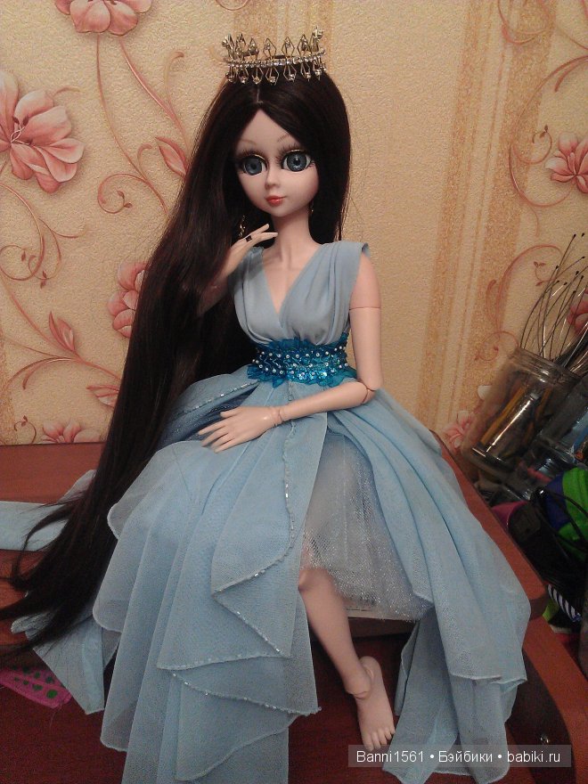 Платье для феечки — Одежда и обувь для кукол своими руками: фото (фото 8)