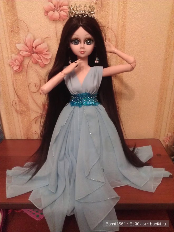 Платье для феечки — Одежда и обувь для кукол своими руками: фото (фото 6)