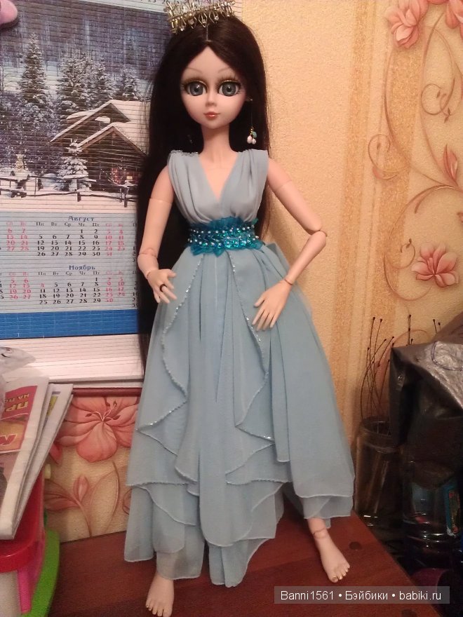 Платье для феечки — Одежда и обувь для кукол своими руками: фото (фото 5)