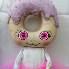 Кукла Девочка пончик